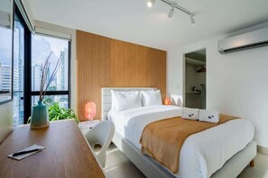 1 soveværelse, skrivebord, strygejern/strygebræt, Wi-Fi