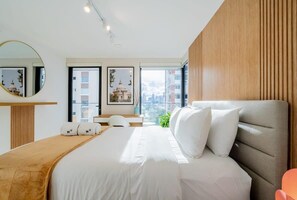 1 Schlafzimmer, Schreibtisch, Bügeleisen/Bügelbrett, WLAN