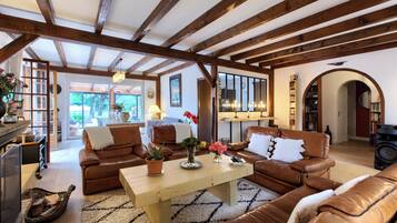 TV, fireplace, DVD player, table tennis