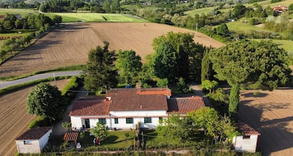 Maison de vacances 'Relax in Campagna - Mugello Circuit' avec vue montagne et piscine
