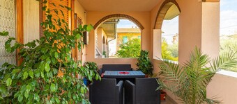 Ferienwohnung "El Giardino delle Rose" mit privater Terrasse und WLAN