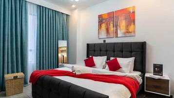 2 chambres, fer et planche Ă repasser, Wi-Fi gratuit, draps fournis