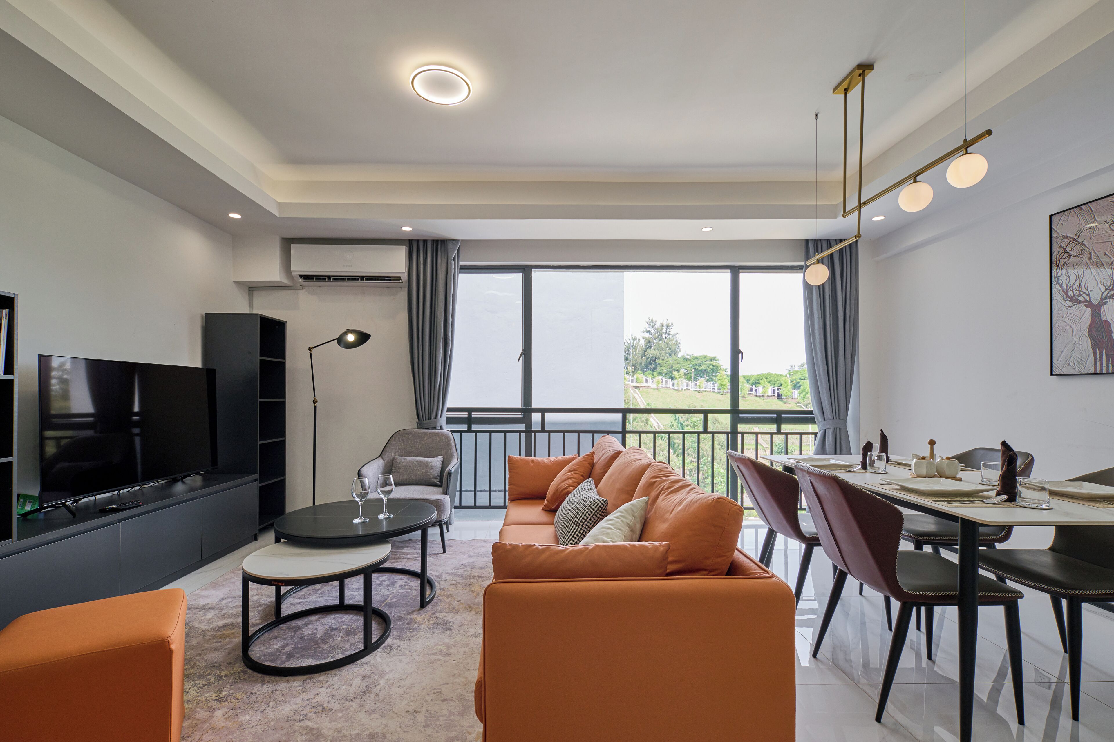 Standard Studio, 1 King Bed, Balcony, City View