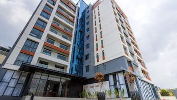 Fassade der Unterkunft