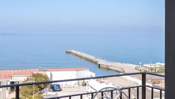 Blick vom Balkon