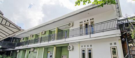 Fachada de la propiedad