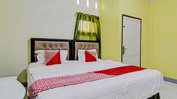 Kamar Double Deluks | Ruang kerja ramah laptop, Wi-Fi gratis, dan seprai linen