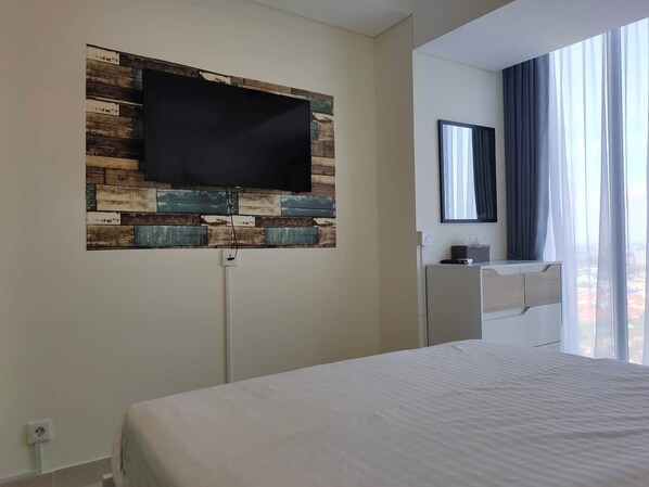 Apartemen Deluks | 1 kamar tidur dan Wi-Fi gratis