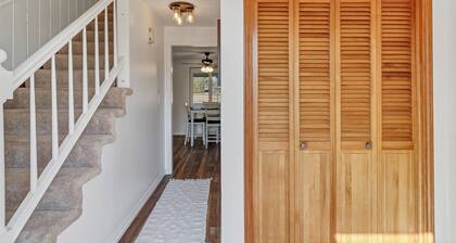 Two story home with 4 bedrooms and 2.5 bathrooms. Big fenced back yard with covered patio. This home features two living rooms with TV's and high speed internet. Pool is open during summer months, see listing details for exact dates.