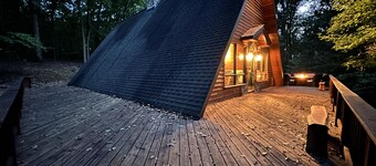 Star Gazer Luxury A-Frame Wood Cabin. Near York/Harrisburg/Hershey/Lancaster