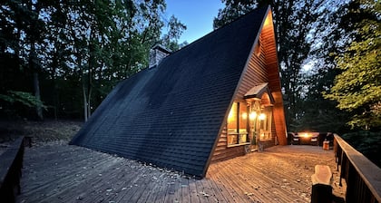 Star Gazer Luxury A-Frame Wood Cabin. Near York/Harrisburg/Hershey/Lancaster