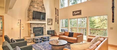 تلفزيون، مدفأة