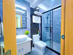 Business Apartment, 1 Katil Ratu (Queen) | Bilik Mandi | Bidet, tuala disediakan