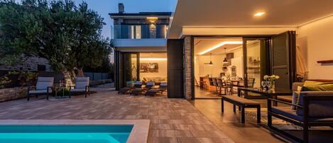 Außenpool, beheizter Pool