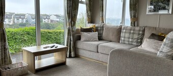 Lovely caravan in beautiful pitch with beautiful views of South Devon