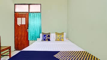 Kamar Double Ekonomi | Wi-Fi gratis dan seprai linen