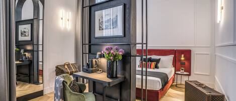 Premium bedding, down duvets, minibar, in-room safe