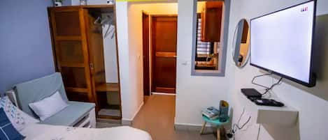 1 habitación y ropa de cama 