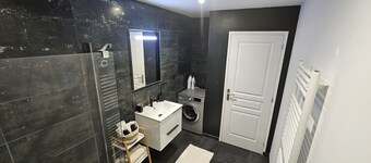Apartment T2 bis in Morbier heart of jura department 