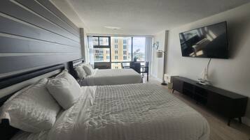 1 soverom, strykejern/-brett, wi-fi (inkludert) og sengetøy