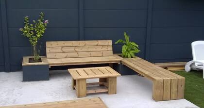 Maison Bord DE MER 3 Chambres Avec Jardin ET Cuisine Exterieure