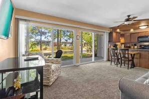 Tv, dvd-afspiller, videobibliotek