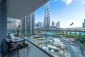 Appartement Élite | Vue depuis le balcon