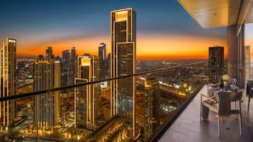 Luxury-Apartment | Blick vom Balkon