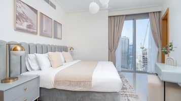 Apartamento de lujo | 2 dormitorios, sábanas de algodón egipcio, ropa de cama de alta calidad