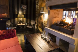 Sala de estar en el lobby