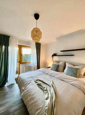 2 Schlafzimmer, Bügeleisen/Bügelbrett, kostenloses WLAN, Bettwäsche
