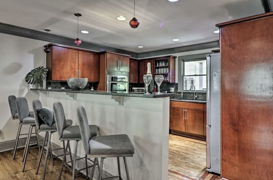 Ferienhaus, 5 Schlafzimmer | Eigene Küche | Kühlschrank, Ofen, Wasserkocher mit Kaffee-/Teezubehör, Toaster