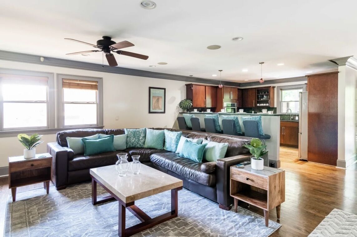 Maison, 5 chambres | Coin séjour