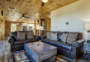 Ferienhütte, 3 Schlafzimmer | Wohnbereich