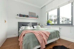 1 habitación, tabla de planchar con plancha, wifi y ropa de cama 