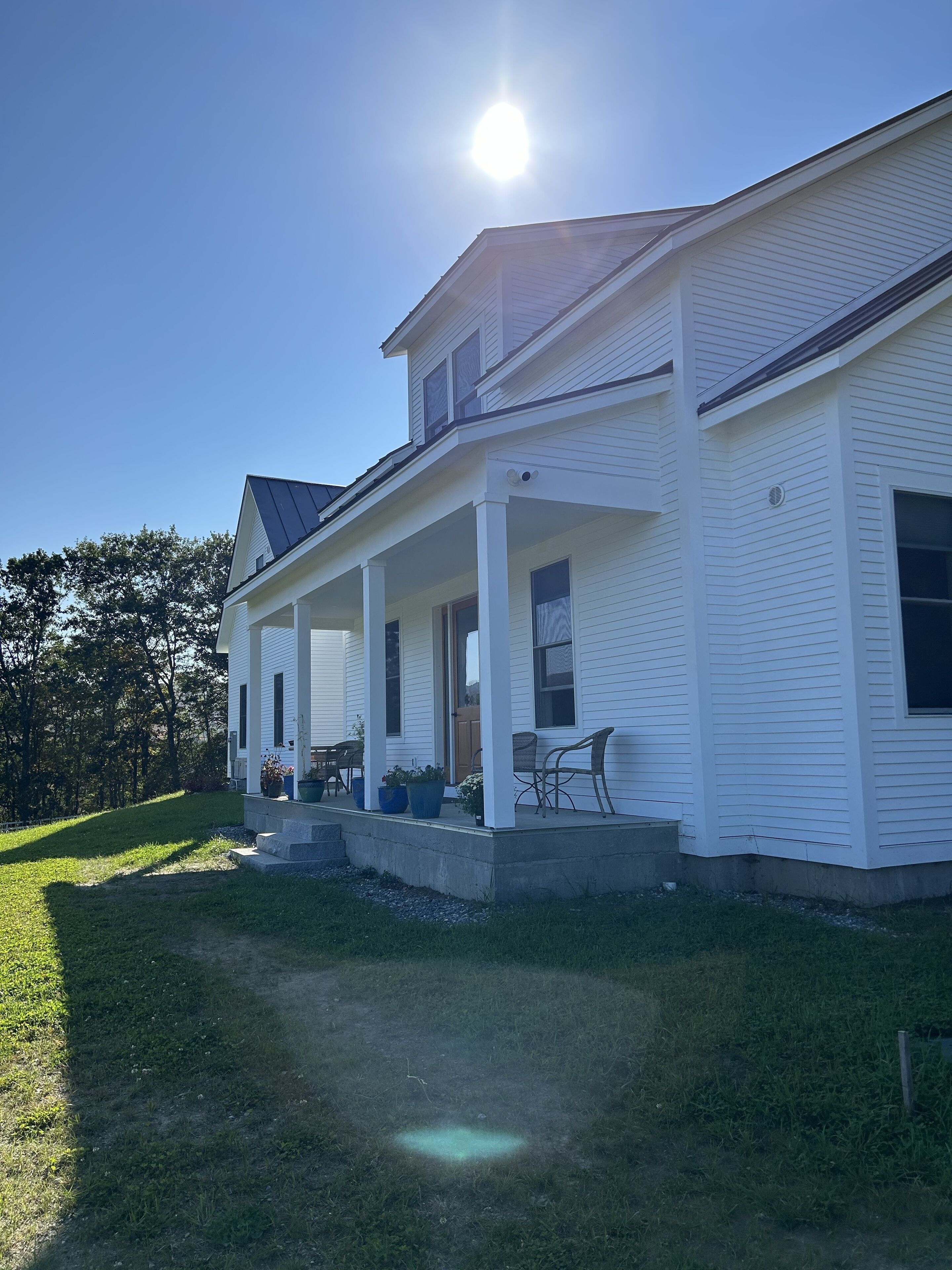 New house on 75 acres with beautiful views and close proximity to ski resorts