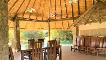 Opções para refeição ao ar livre