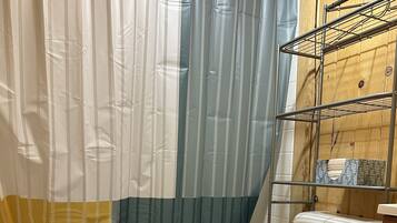 Towels, soap, toilet paper