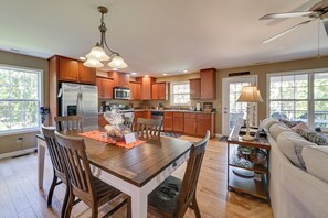 House (4 Bedrooms) | Interior - Lakefront Gilbertville Haven w/ Private Boat Dock! (Gilbertsville)