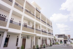 Façade de l’hébergement