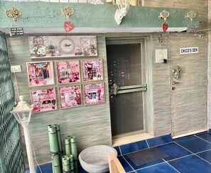 Interior - Pvt entry, European room Chico’s Den with terrace
(Mumbai)