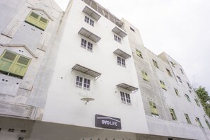 Fassade der Unterkunft