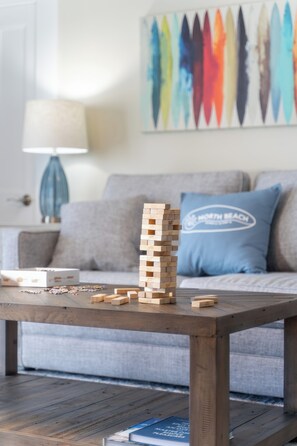 En 50-tommers smart-TV med digitale kanaler samt Netflix og Hulu