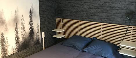 1 غرفة نوم وواي فاي مجانًا وملاءات أسرّة