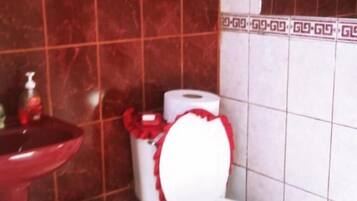 Towels, soap, toilet paper