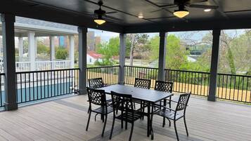 Udendørs spisemuligheder