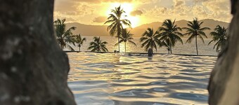 Second floor condo with a view of the beach and Samana Bay. Apartment 5D