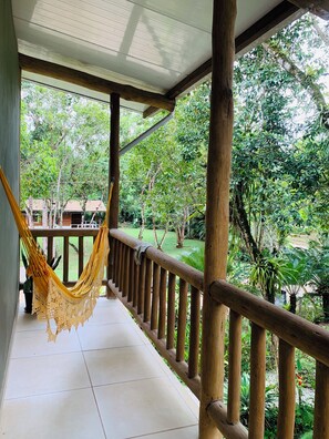 Terrace/patio - Chalé Superior (Praia do Itamambuca Ubatuba)