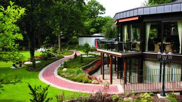 Blick auf den Garten