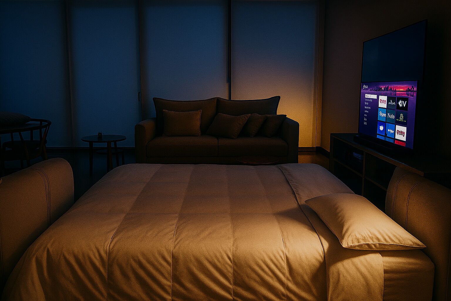 2 chambres, fer et planche à repasser, Wi-Fi gratuit, draps fournis